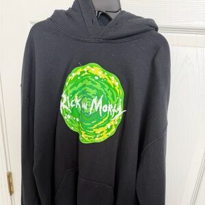 Rick and Morty Black Hoodie